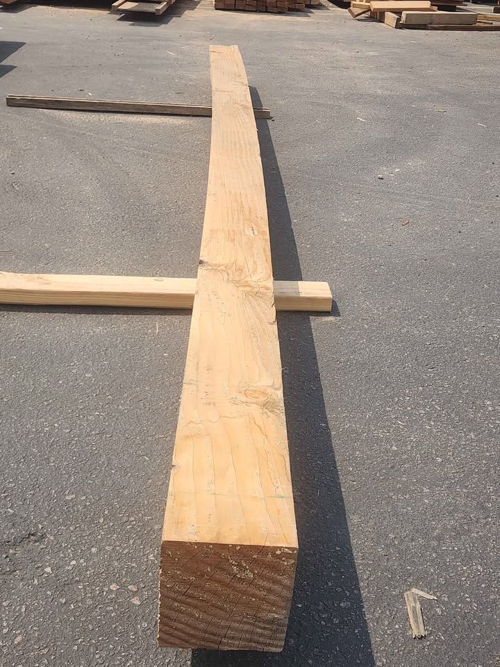 6x6x12 (discounted for slight bow) Lumber Beam Wood, photo 3