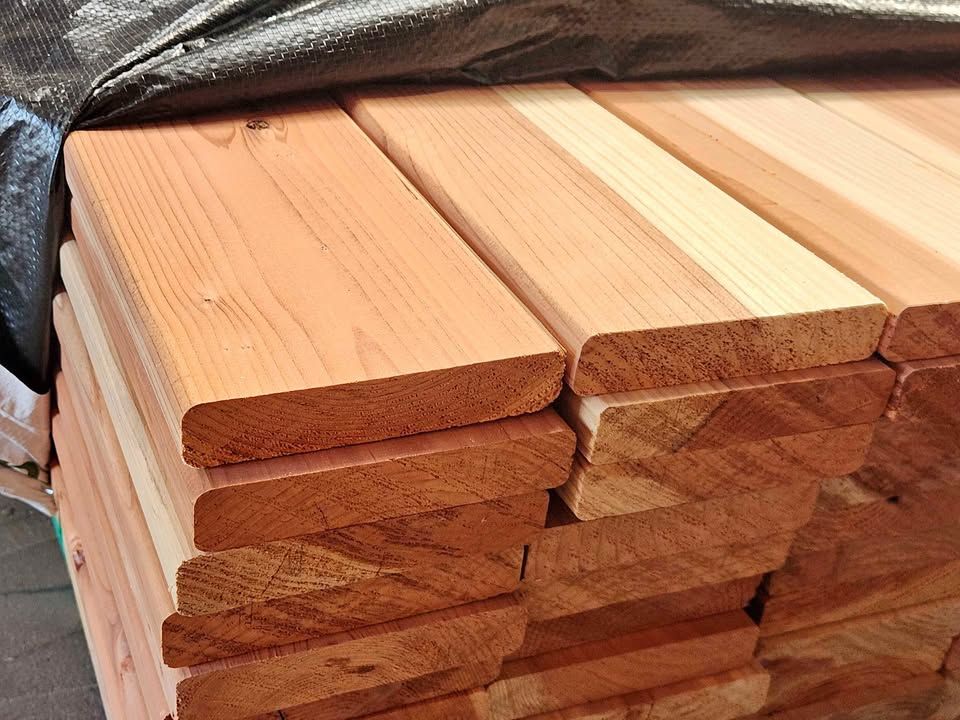 $1.69/LF – 5/4x6x12 Redwood Decking Boards, True 1" x 5.5", 12ft (8ft & 10ft coming soon), photo 1