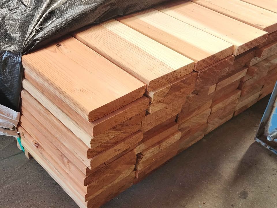 $1.69/LF – 5/4x6x12 Redwood Decking Boards, True 1" x 5.5", 12ft (8ft & 10ft coming soon), photo 2