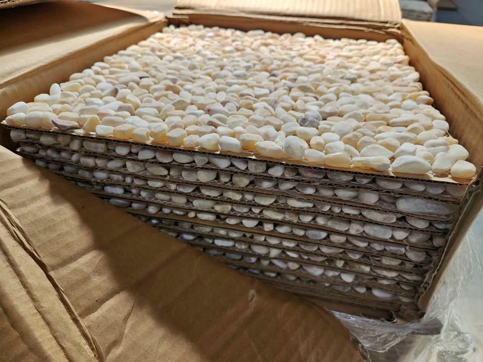12"x12" Mesh Backed Pebble Tile Mosaic Backsplash Bathroom Shower Kitchen Wall Tiles, photo 1