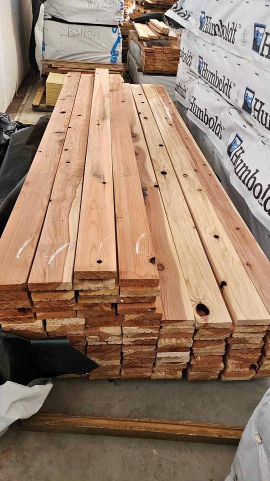 2x6 Redwood Decking ($1.75/lf) Shop/Falldown - 10ft/12ft, photo 1