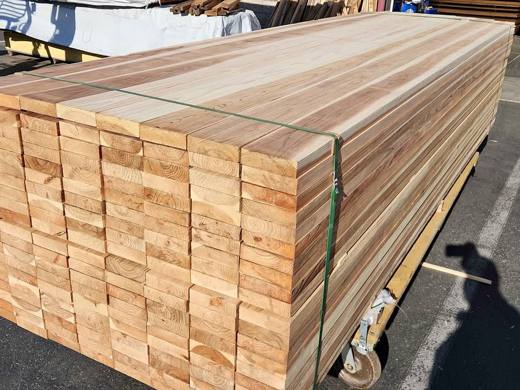 Japanese Sugi Cedar 2x6x12 Decking ($2.65/lin ft, $31.80 per board)