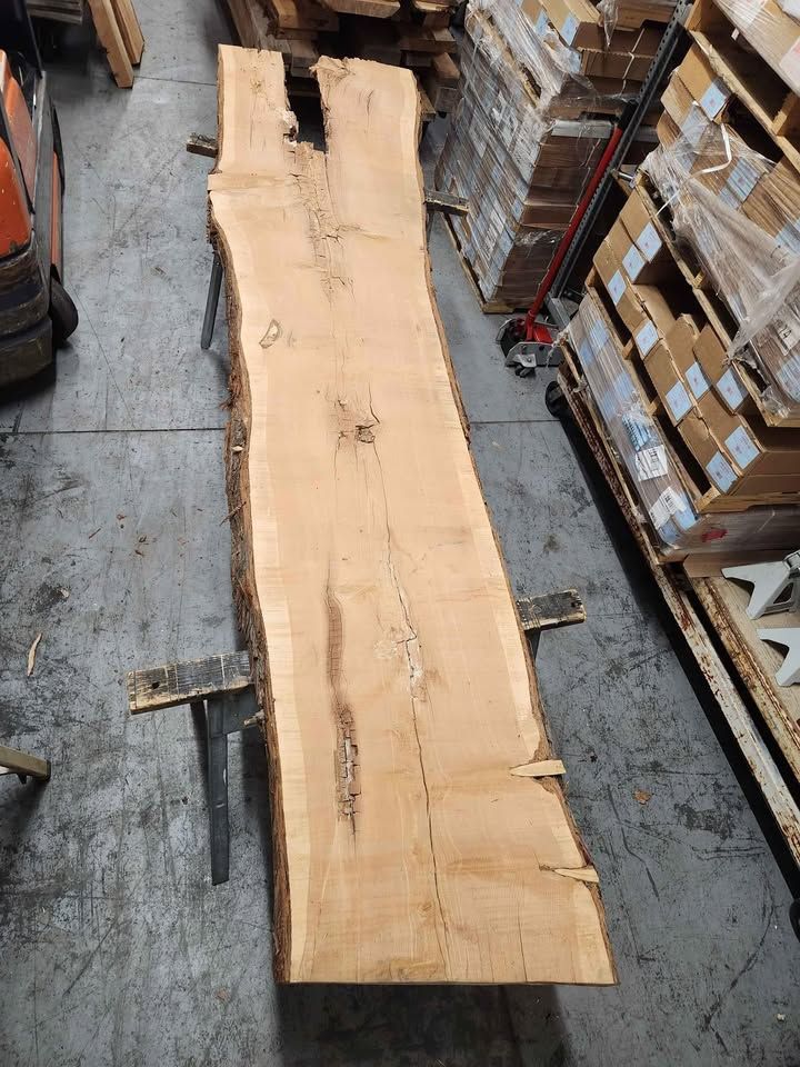 3x27x12ft Massive Juniper Live Edge Slab-Kiln Dried - Mantel Table Bartop Project Wood, photo 2