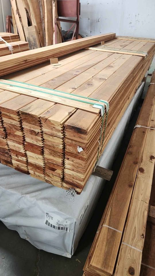 1x6 Redwood T&G ($1.29/lin ft) 8', 10', 12', 14' & 16' Wall Paneling Soffit Wood Lumber Cedar TNG, photo 3