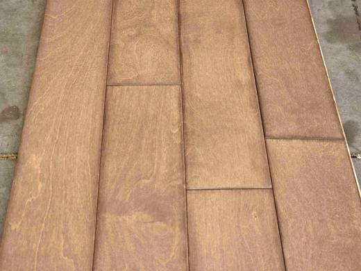 Mohawk - Birch - Engineered Antiqued Hardwood Flooring - 1/2 inch - 5in Wide Plank