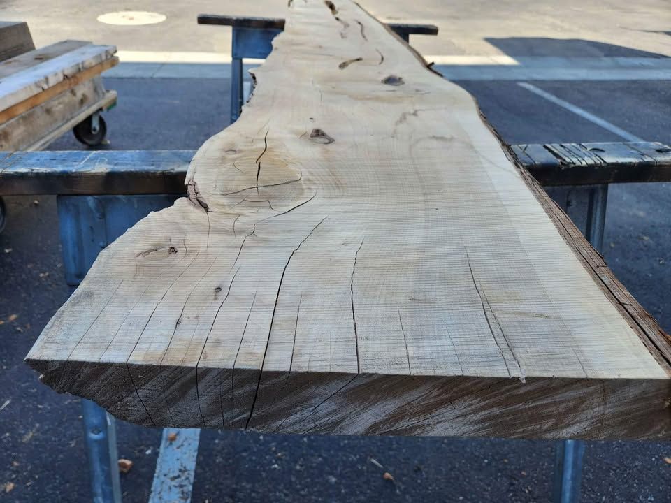 Live Edge Wood Slab - Kiln Dried Juniper - 3x15x9'3" - Great Epoxy Project Material, photo 2