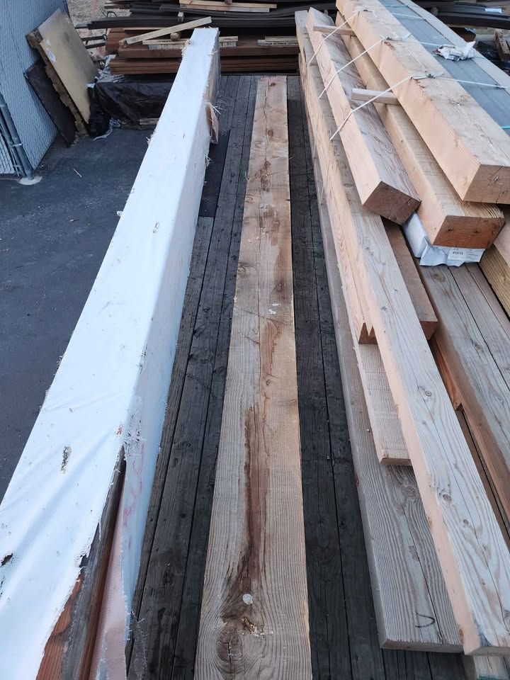 8x12x20 Rough Cut Beam Lumber Wood Building Materials, photo 4
