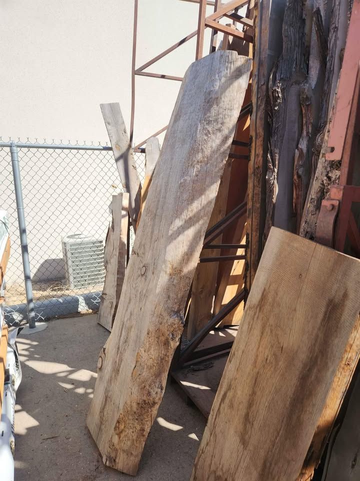 Wood Slab Woodworking Live Edge Epoxy Project 27" x 7'4" x 5", photo 3