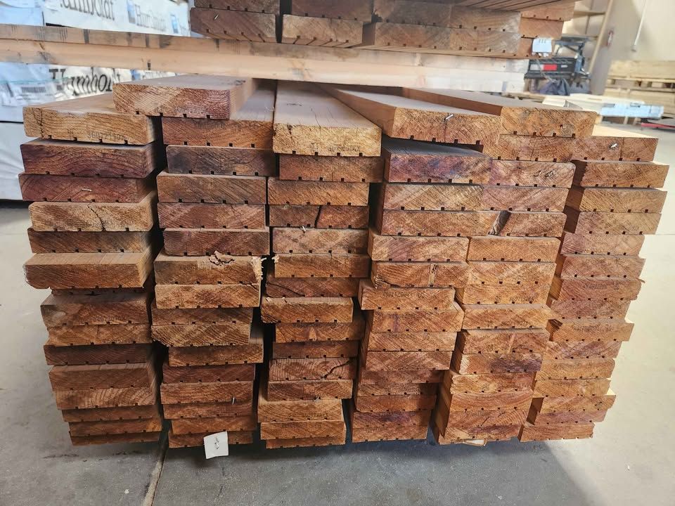 2x6 Redwood Decking 14ft & 16ft ($2.29/lin ft) Construction Common - One Good Face, photo 4