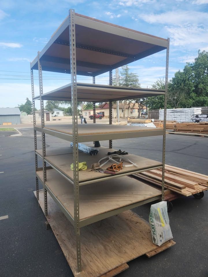4'x6'x8' Heavy Duty 5 Shelf Shelving Storage Unit Organization, photo 2