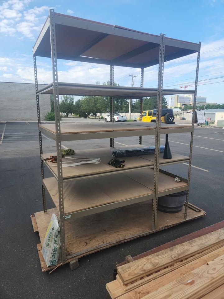 4'x6'x8' Heavy Duty 5 Shelf Shelving Storage Unit Organization, photo 3