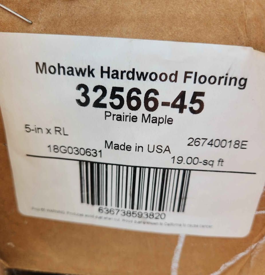 3/4" Solid Hardwood Flooring - Prairie Maple - Mohawk $3.47/sqft, photo 4