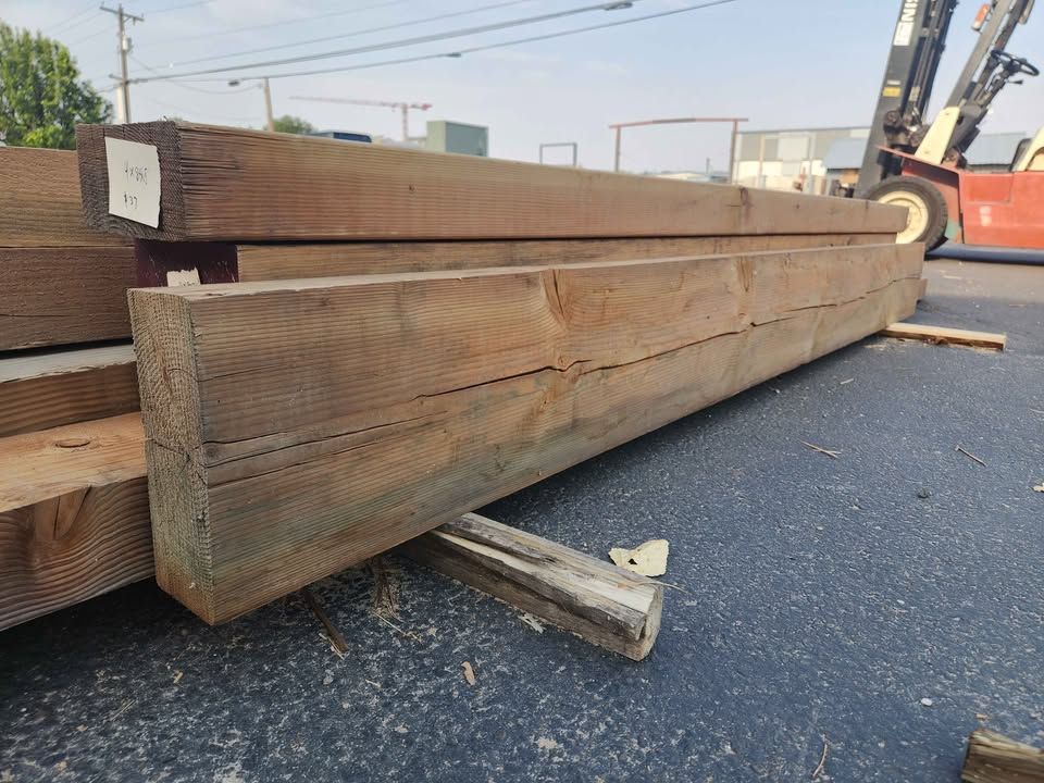 4x10x8 Beam Lumber Wood Building, photo 4