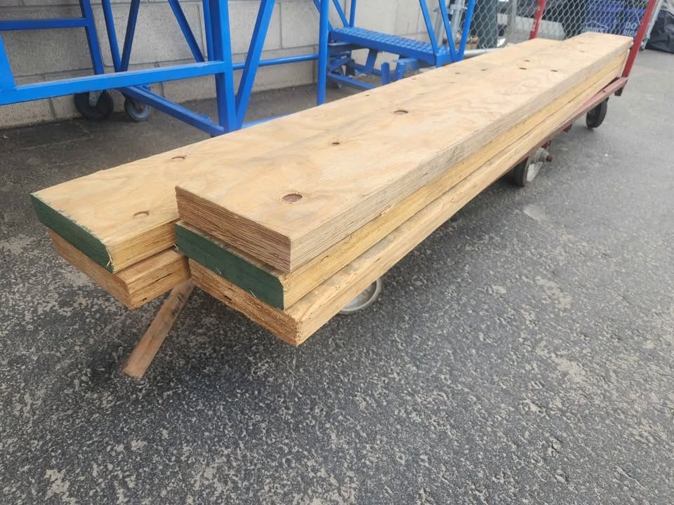 2x8x7 LVL (1 left) Microlam Engineered Lumber Beam Header Wood, photo 2