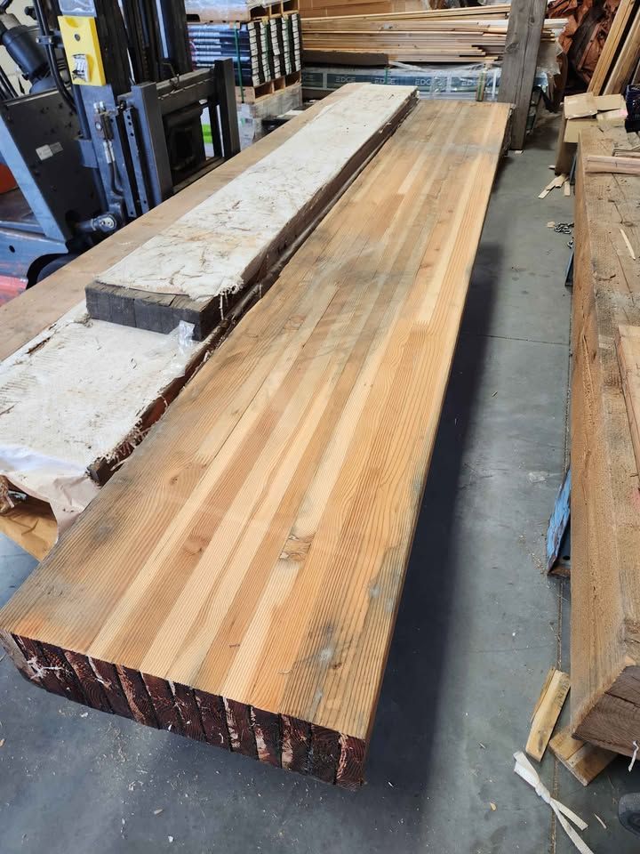 7x21x12 Glulam Beam Engineered Lumber 6-3/4x20-7/8x12, photo 2