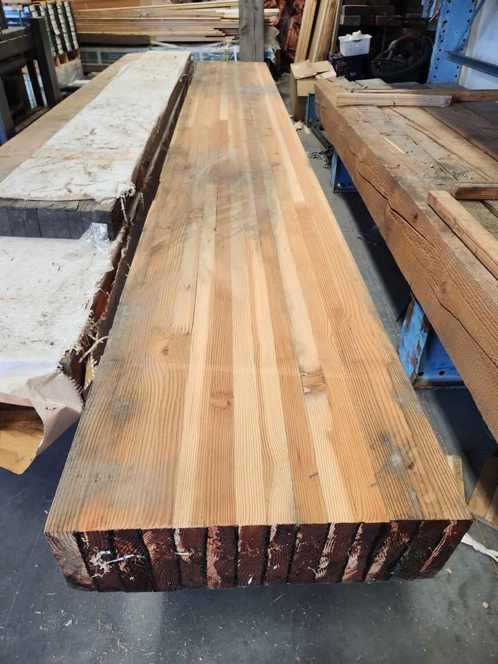 7x21x12 Glulam Beam Engineered Lumber 6-3/4x20-7/8x12, photo 3