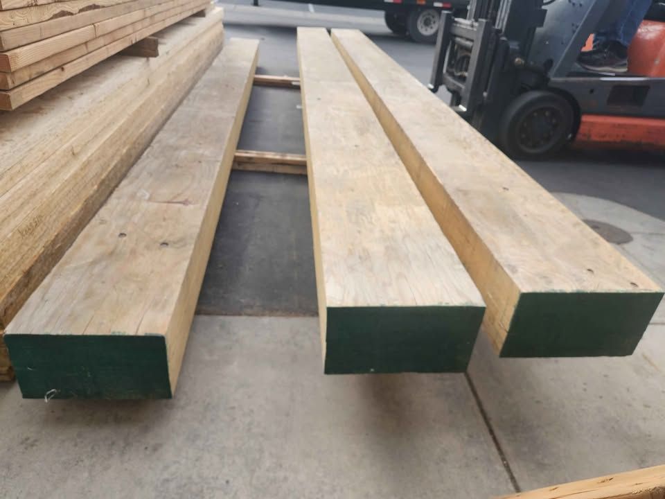 7-1/4 x 11-7/8 x 16 Microlam LVL (1 available) 8x12x16 Engineered Wood Beam Lumber Building Material, photo 2