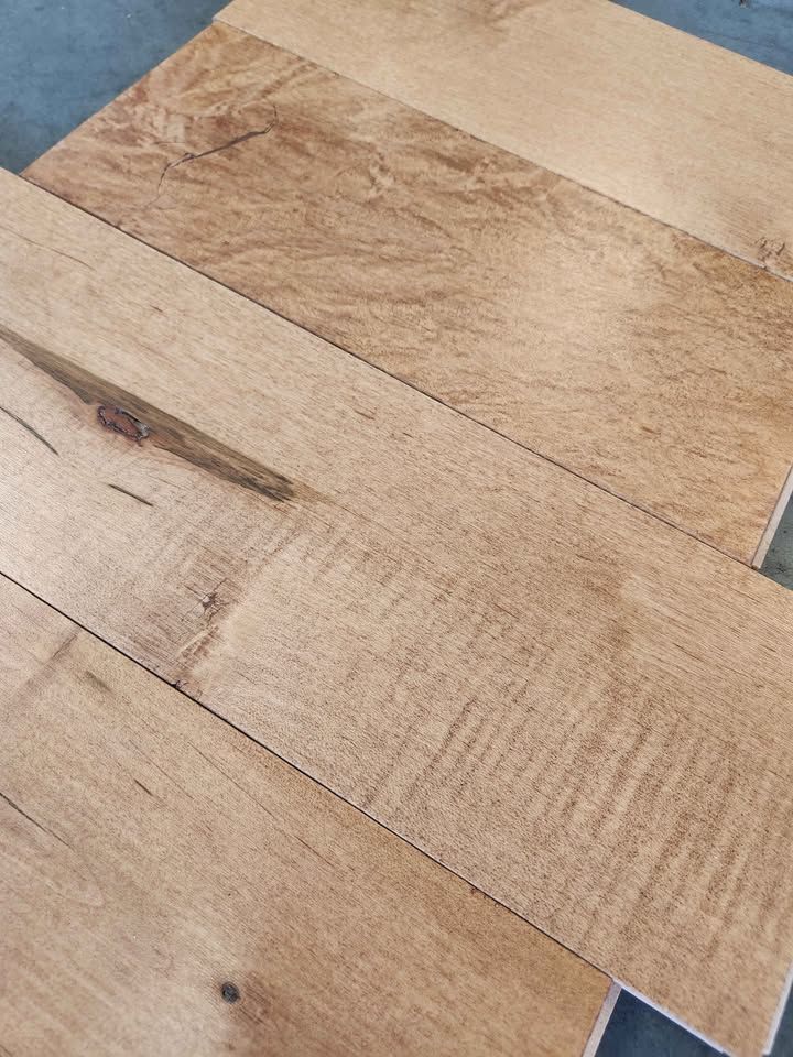 3/4" Solid Hardwood Flooring - Maple Crema ($3.50/sqft), photo 2