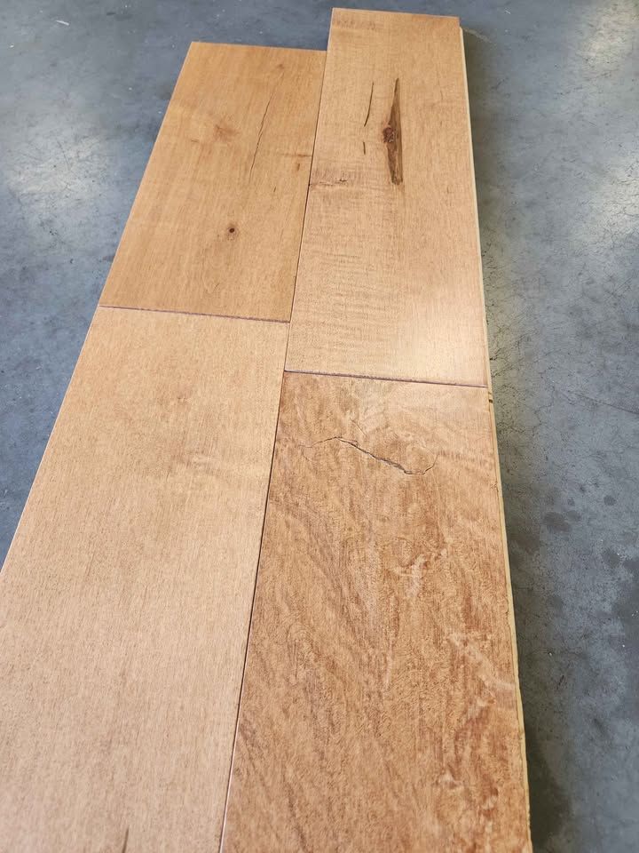 3/4" Solid Hardwood Flooring - Maple Crema ($3.50/sqft), photo 3