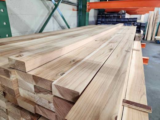 2x4x8 Japanese Sugi Cedar Boards ($1.69/lin ft)