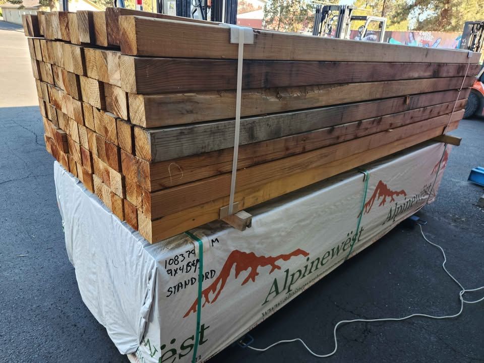4x4x10 Premium REDWOOD Post Lumber Wood Building Materials 4x4, photo 2