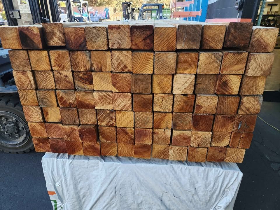 4x4x10 Premium REDWOOD Post Lumber Wood Building Materials 4x4, photo 3