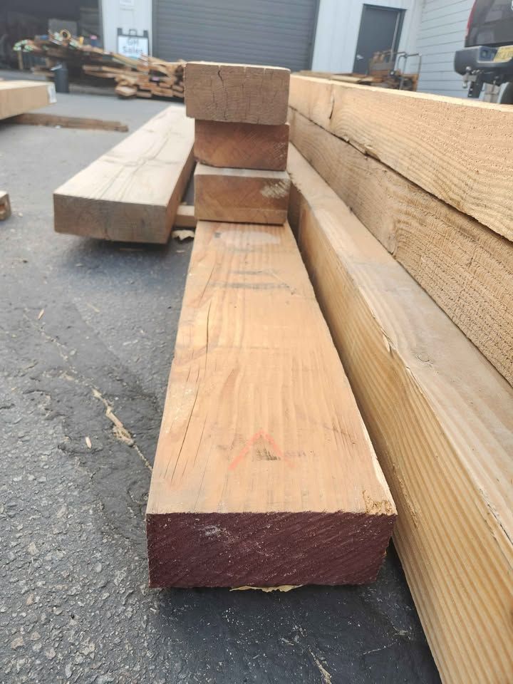 4x8x12 Lumber Wood Beam Building Materials, photo 3