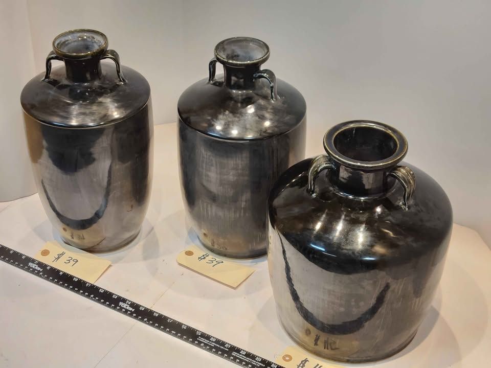 Decorative Black Porcelain Jars, photo 2