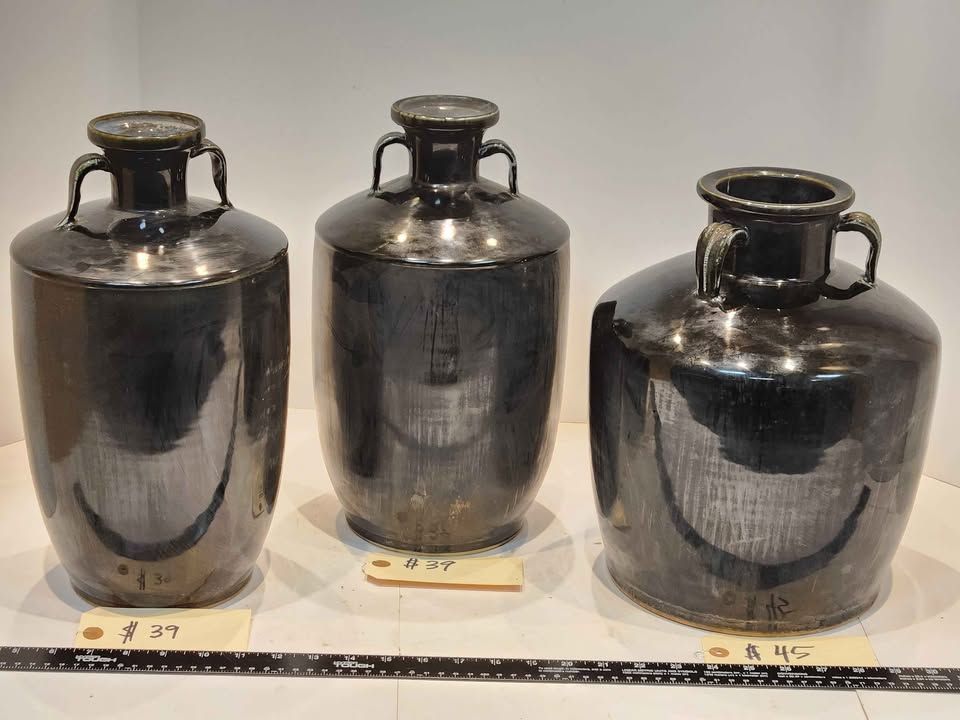 Decorative Black Porcelain Jars, photo 4