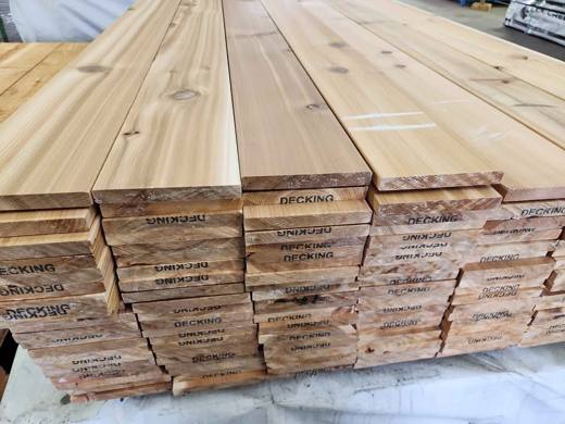 ($3.95 ea) 1x6x5 Cedar Square Edge WRC Boards (5/8x5-1/2x5 true) Decking, Fence, Trim, Sauna, Wood