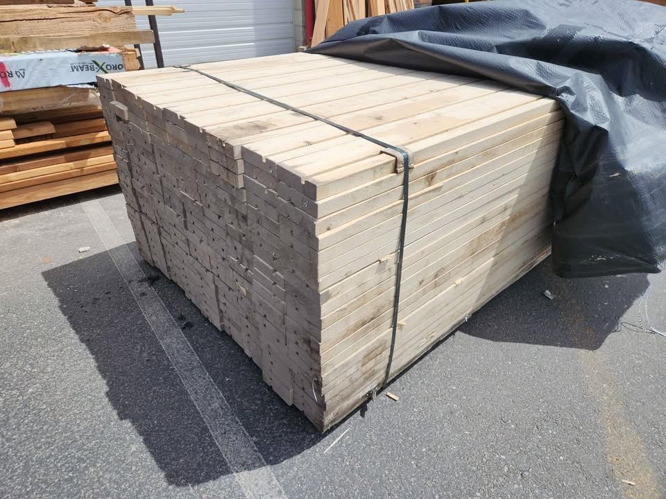 2x6x12 Primed SPF Fascia Board Trim Woodtone Realtrim Comb Face Notched Treated, photo 2