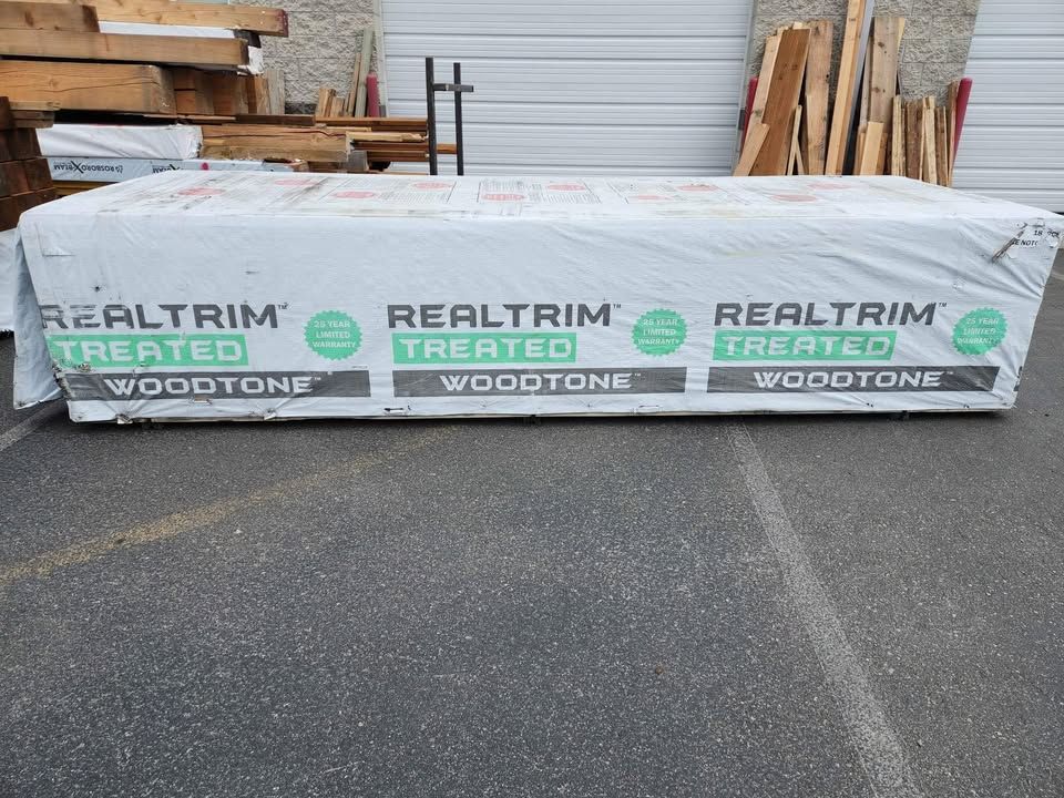 2x6x12 Primed SPF Fascia Board Trim Woodtone Realtrim Comb Face Notched Treated, photo 4