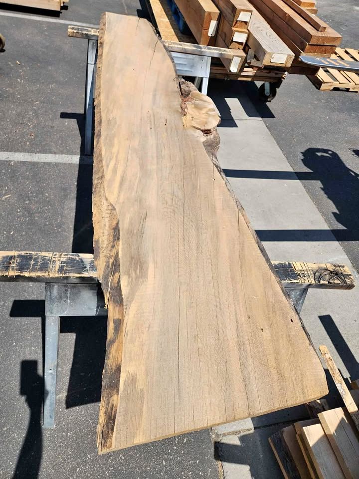 Cool Live Edge Wood Slab 1x22x8.5ft - Great Project Material - Lumber, photo 1