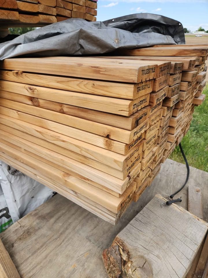 2x6x8 #2&btr Premium WRC Cedar Decking ($1.99/ft) Lumber Wood, photo 2