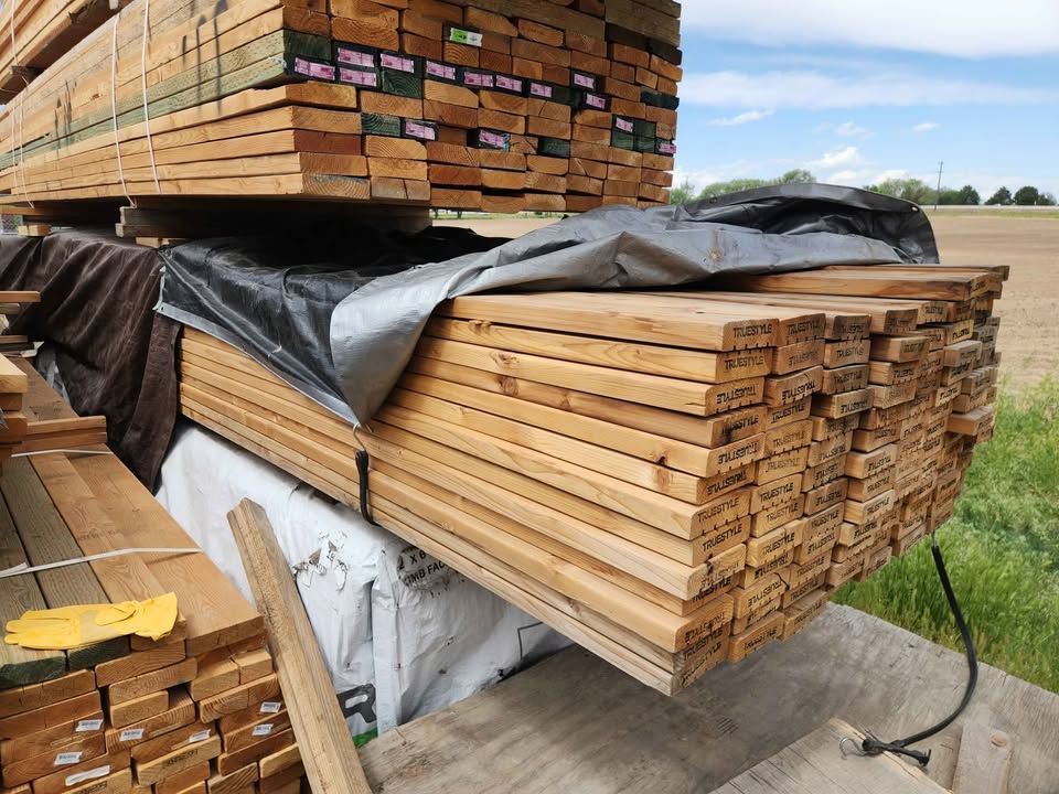 2x6x8 #2&btr Premium WRC Cedar Decking ($1.99/ft) Lumber Wood, photo 3