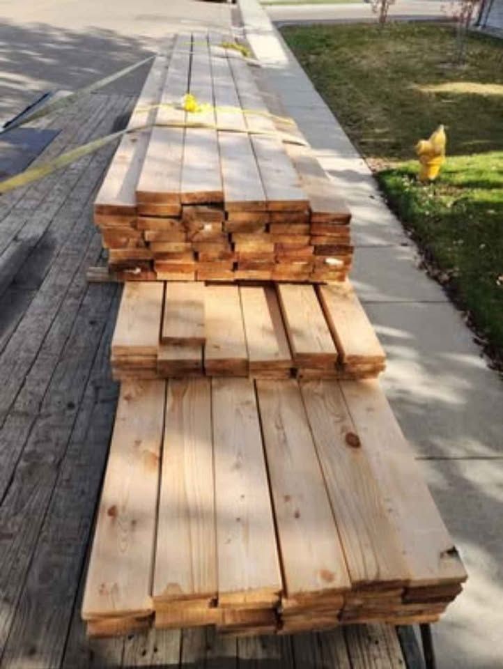2x6x8 #2&btr Premium WRC Cedar Decking ($1.99/ft) Lumber Wood, photo 4