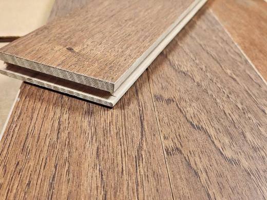 "Hickory Sable" Mohawk 3/4 in Solid Hardwood Flooring ($3.24/sqft) 3-1/4 in width x random length