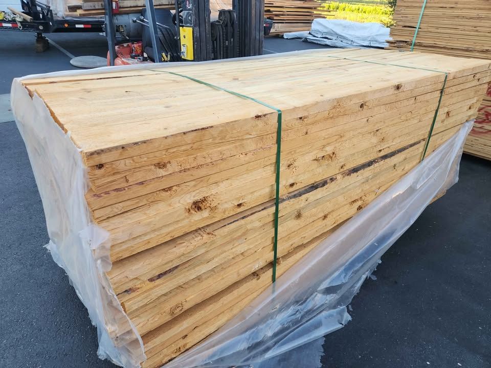 ($3.25 ea) 2x6x8 Rustic Blue Stain Pine Pre-milled Boards Wood Lumber Trim, photo 2