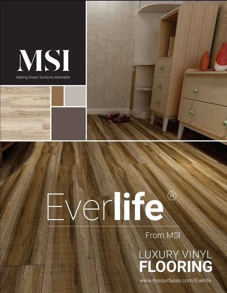 Everlife Worry-Proof Luxury Vinyl Flooring 7x48 5mm/12mil Cyrus Collection LVP LVT ($2.59/sqft), photo 2