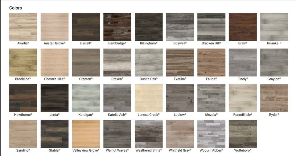 Everlife Worry-Proof Luxury Vinyl Flooring 7x48 5mm/12mil Cyrus Collection LVP LVT ($2.59/sqft), photo 3