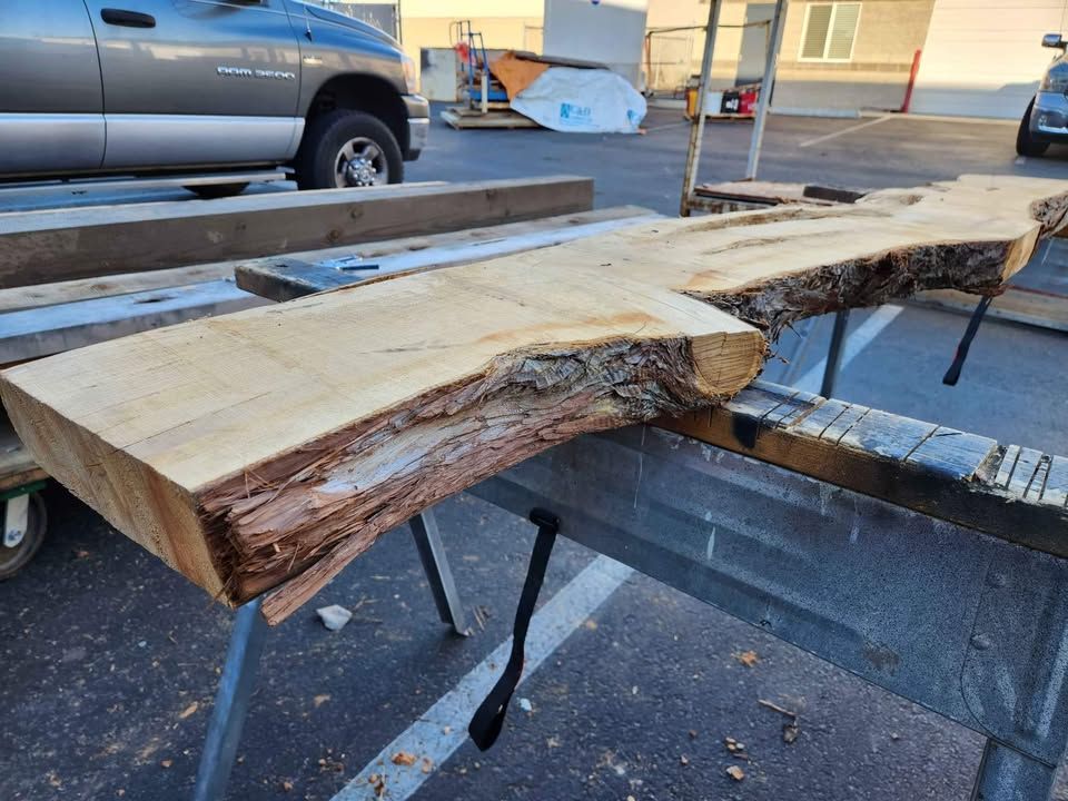 Cool Live Edge Slab - Kiln Dried Juniper - 3x12x8.5ft, photo 3