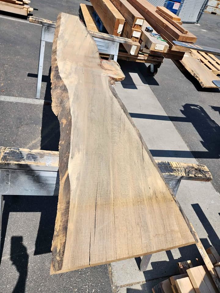 Wood Project Live Edge Slab - 1x20x8.5ft, photo 1