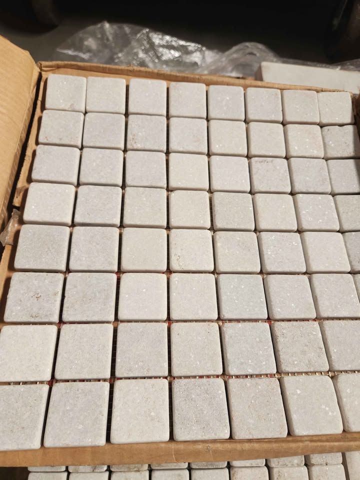 12"x12" Mesh Backed Stone Tile Mosaic - Backsplash Bathroom Shower Kitchen Tiles, photo 2