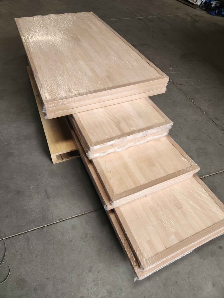 Unfinished Hevea Solid Wood Butcher Block Countertops 25in by 8ft, 10ft, 12ft or 39"x72" Island, photo 1