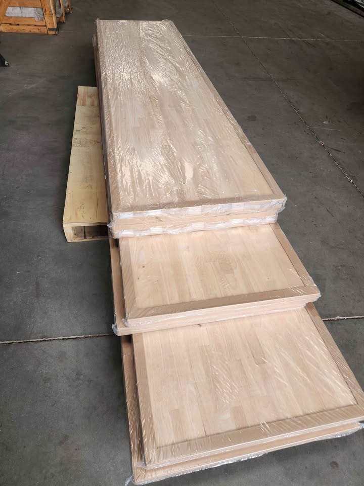 Unfinished Hevea Solid Wood Butcher Block Countertops 25in by 8ft, 10ft, 12ft or 39"x72" Island, photo 8