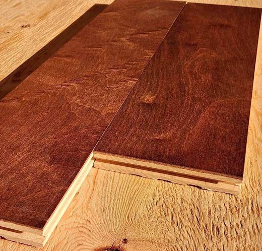 3/4" Solid Hardwood Flooring - Maple Coffee - Mohawk $3.47/sqft