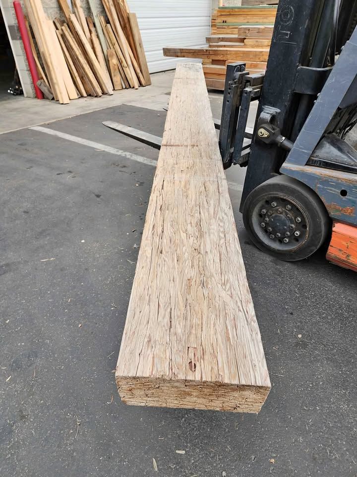5-1/2x12-1/8x14'1" PSL 2.2E Parallel Strand Lumber Engineered Wood Beam Building Materials 6x12x14, photo 1