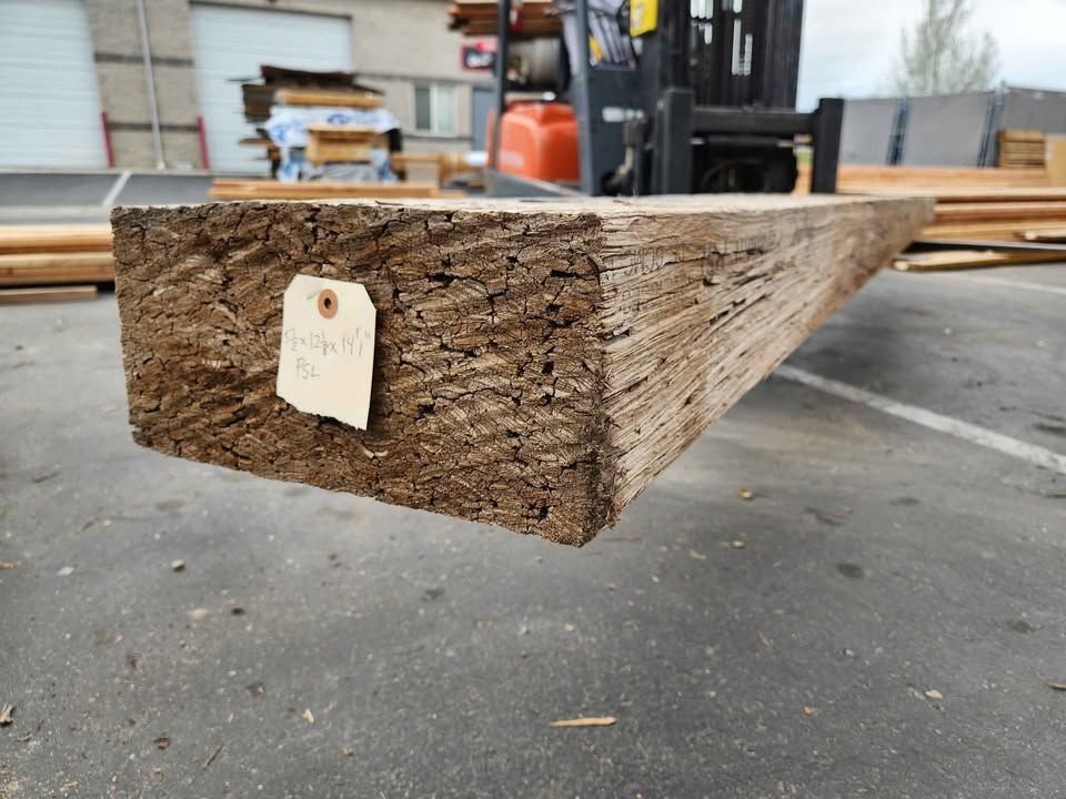 5-1/2x12-1/8x14'1" PSL 2.2E Parallel Strand Lumber Engineered Wood Beam Building Materials 6x12x14, photo 3