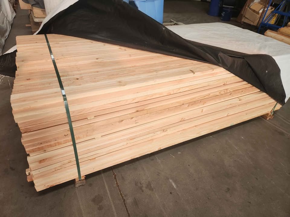 ($1.25 ea) 1-1/8" x 1-1/8" x 92" SPF Furring Strips **Buy by the piece** Strapping Nailer Air Gap, photo 3