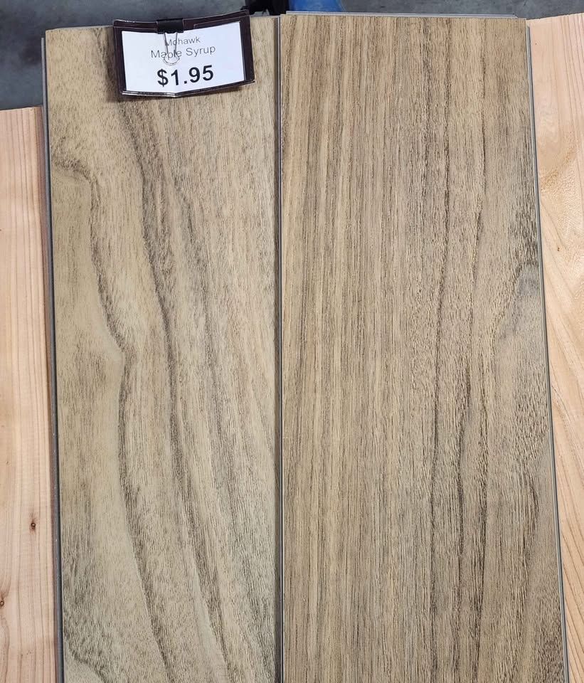 Mohawk 6mm 20mil 7"x72" Maple Syrup LVP/LVT +Pad Flooring ($1.95/sqft), photo 3